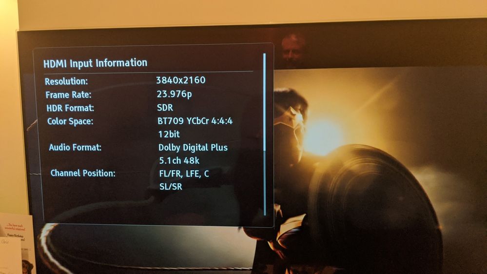 NetFlix HD (but UHD) SDR 23.976p