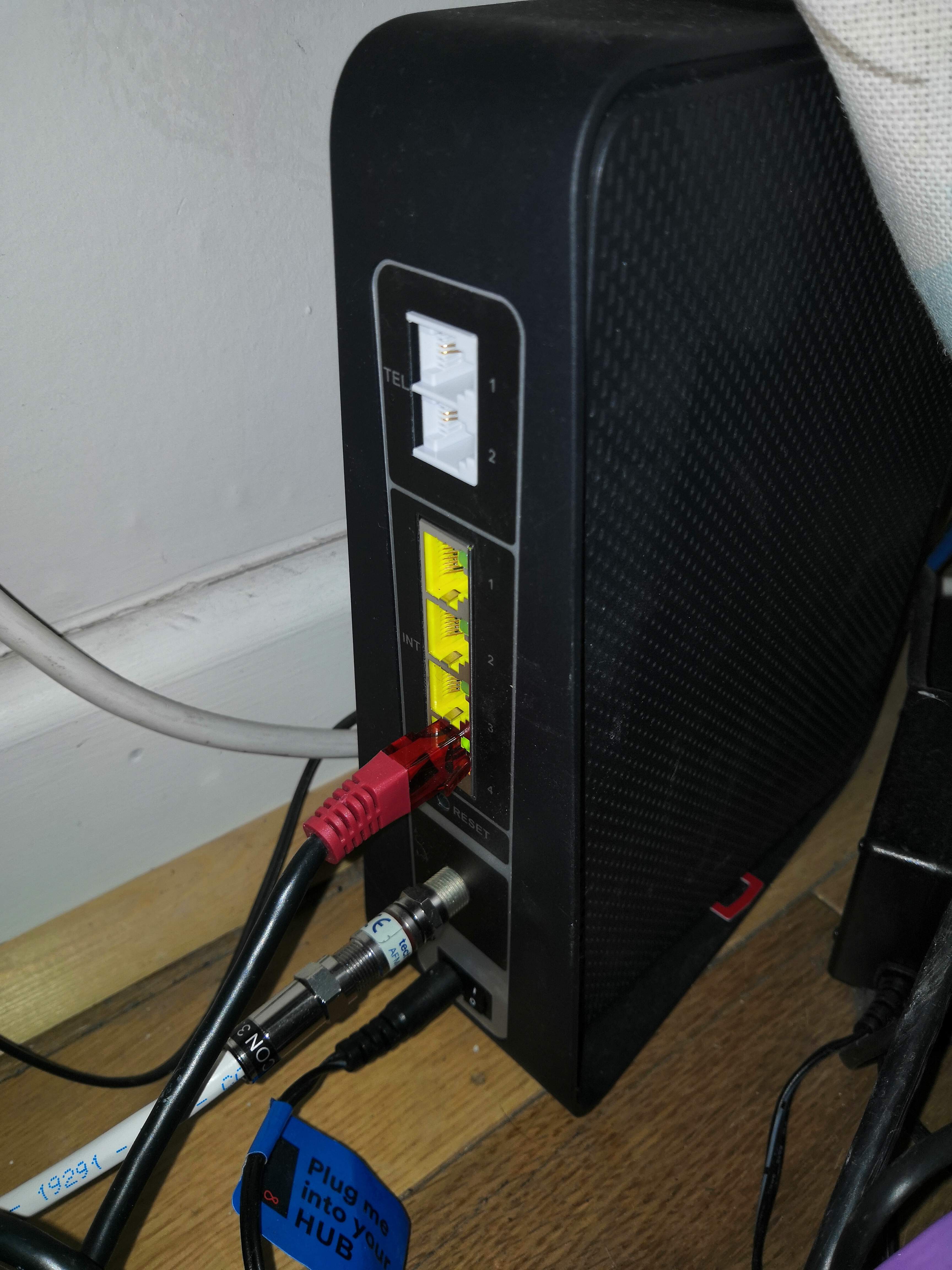 Hub 3.0 drops connection when in modem mode Virgin Media Community