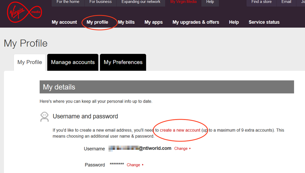 Solved: Re: Changing an old email address - Virgin Media Community