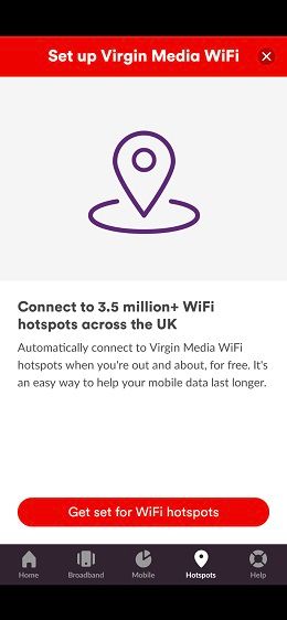 Virgin media connect app - Can't enable wifi hotsp... - Virgin Media  Community - 4429881