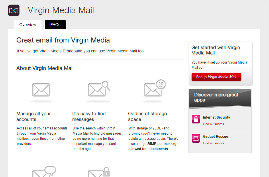 Can not log into blueyonder email - Virgin Media Community - 4798394