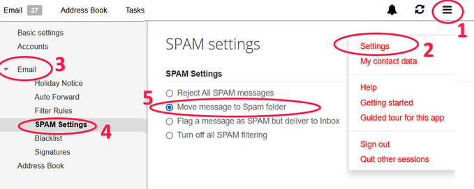 spam setting spam folder.png