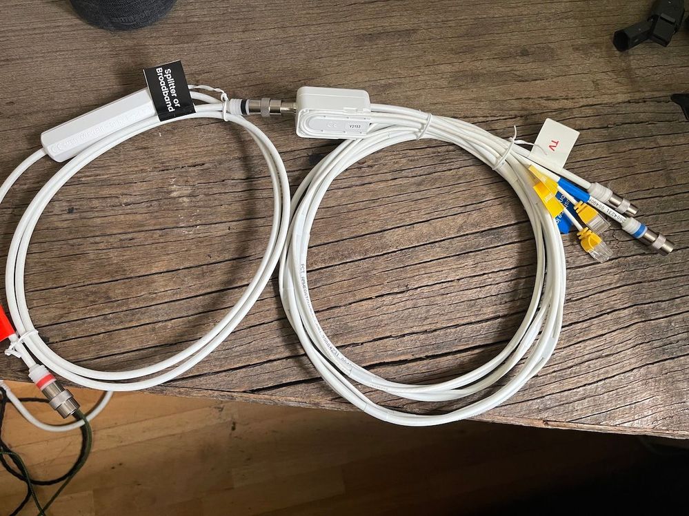 new wires supplied