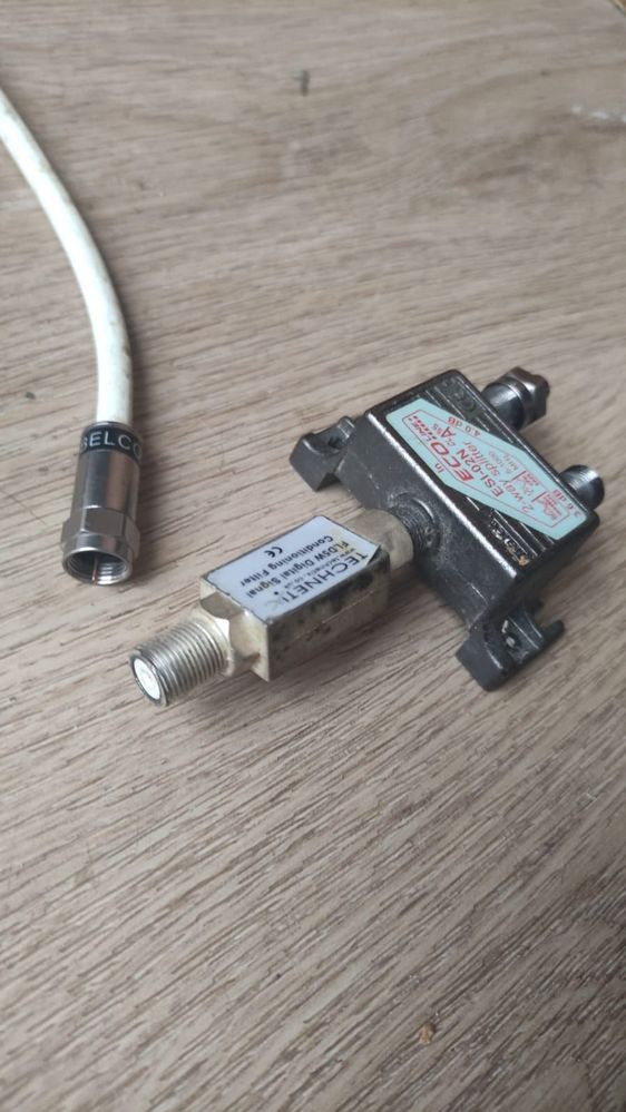 Existing splitter (screw-in connection))