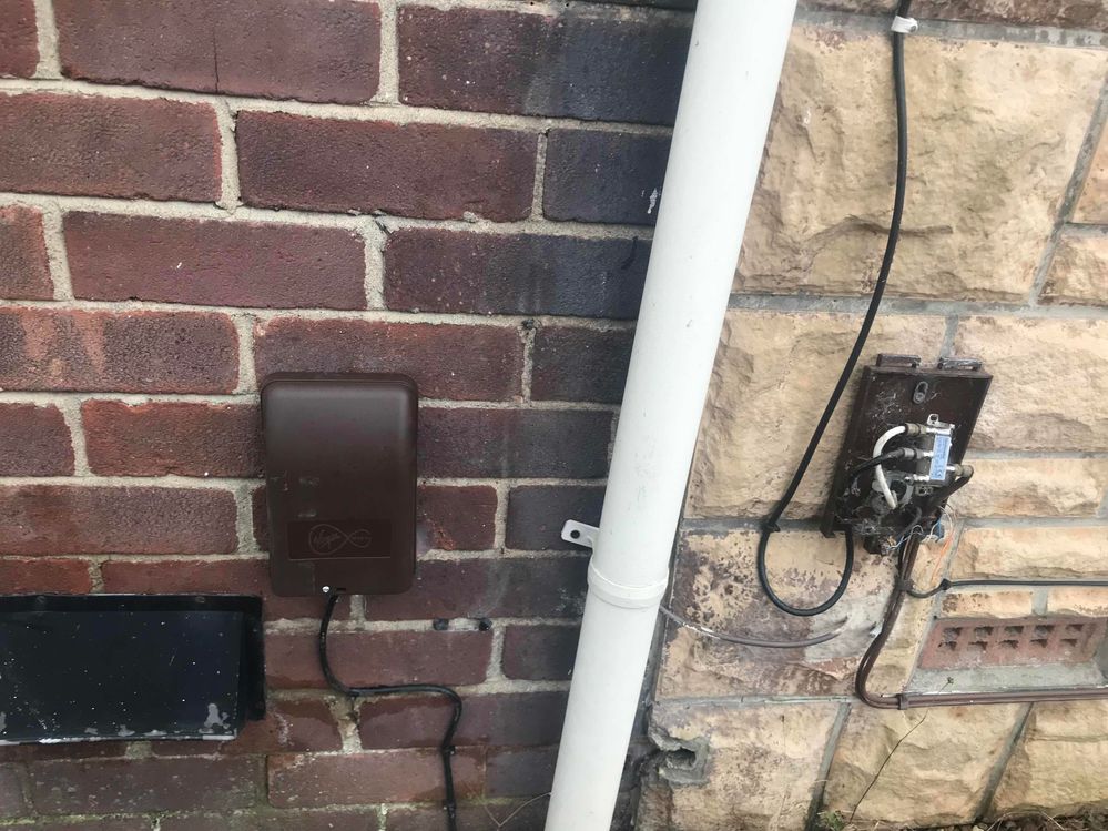 Missing Outdoor cable cover - Virgin Media Community - 5240218