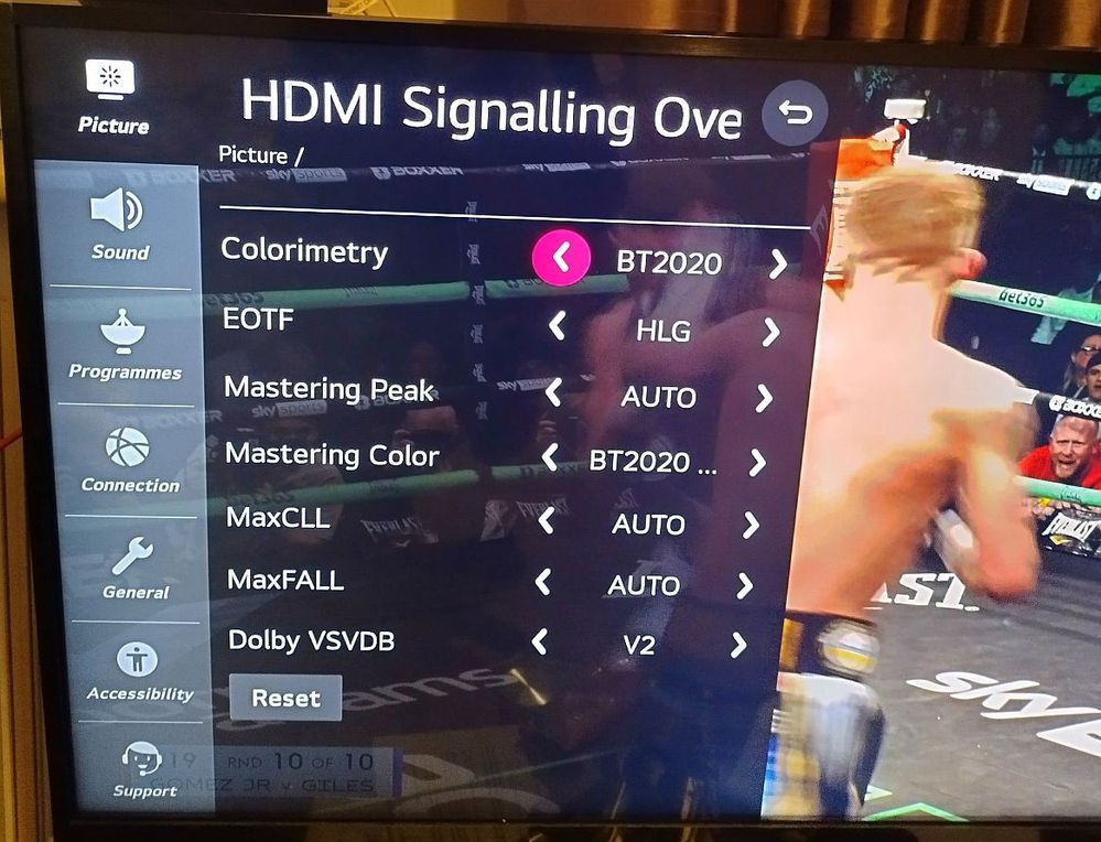 LG hidden picture settings