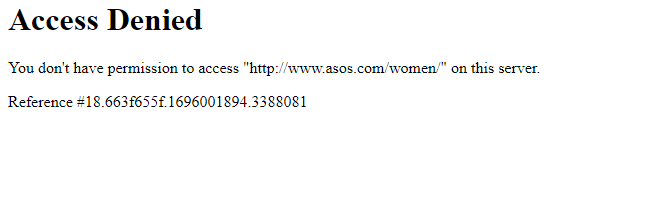 Access Denied on websites - Virgin Media Community - 5414089