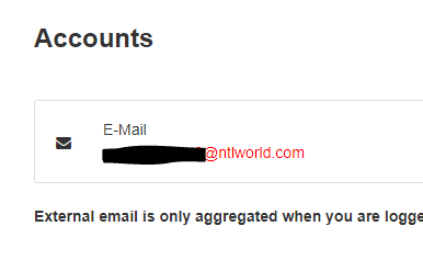 NTLWorld email account disappeared - Virgin Media Community - 5467224