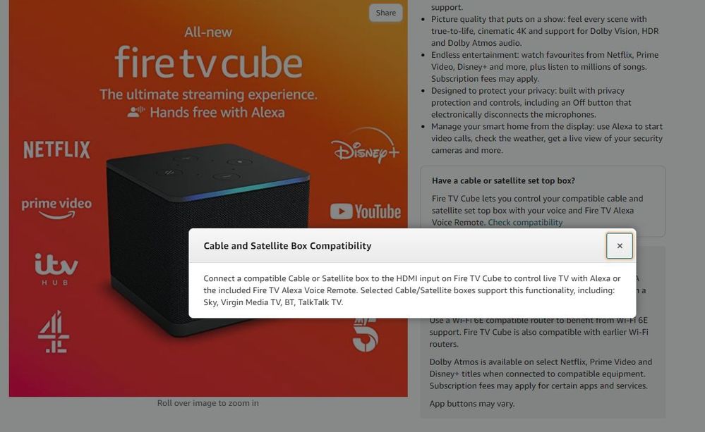 new fire tv cube