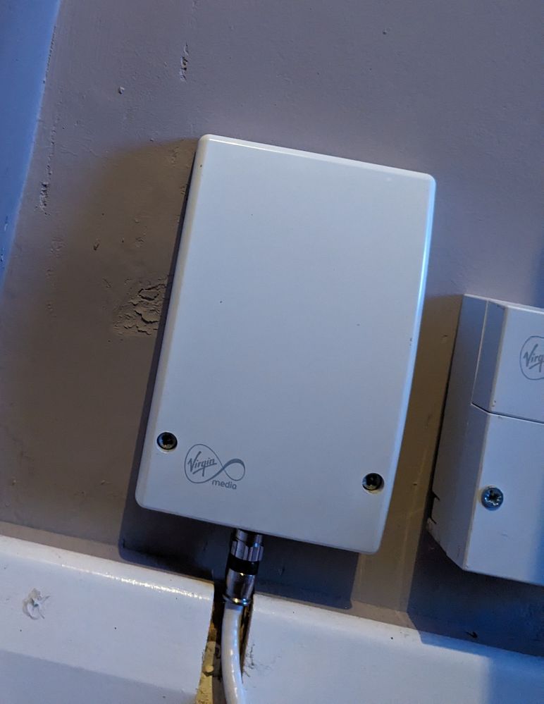 Downstairs connection box