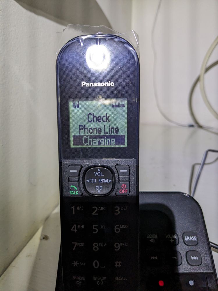 Handset message
