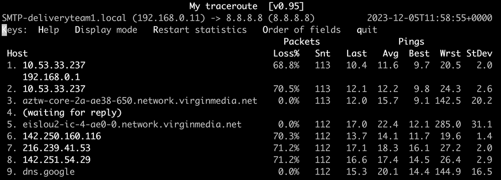 Wifi connection
