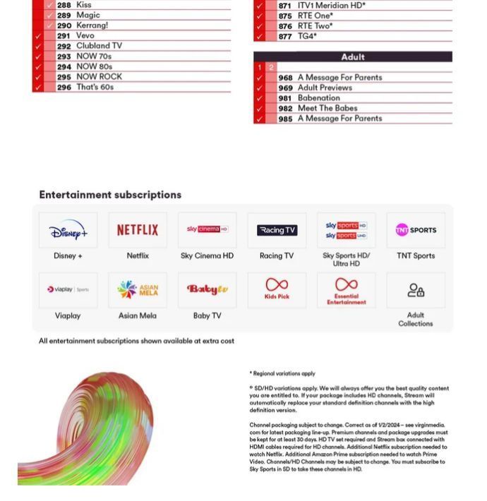 stream tv edit page