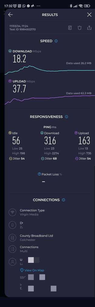 phone speedtest.net wifi only