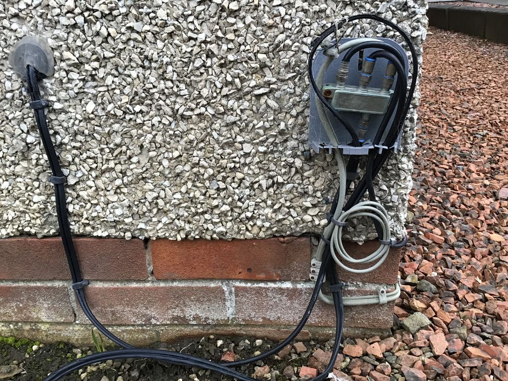 The grey cover for my external junction box is missing and I would be grateful if a replacement could be fitted
